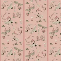 Poodle & Blonde Wallpaper Food Babies WLP-02-FB-BL