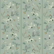 Poodle & Blonde Wallpaper Food Babies WLP-02-FB-LA