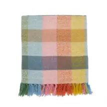 Joules Throw Picnic & Paddle Woven Throw QTOPAPMZMUL