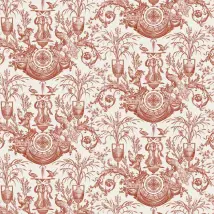 York Wallpaper Avian Fountain Toile RT7814