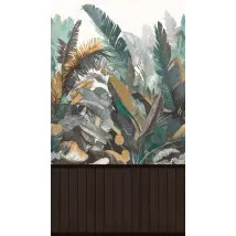 Wallpanel  Mural Green Oasis Dado Mural 39809-1