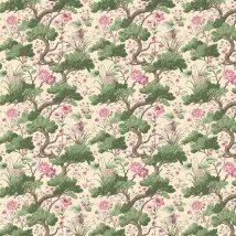 Woodchip & Magnolia Wallpaper Crane Bird WM-171R