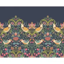 Origin Murals Mural Birds, Fruit and Foliage Mural Medium MUR397M