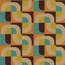 Seabrook Designs Wallpaper Retro Geometric CP90106
