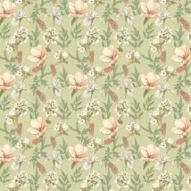 Hoopla Walls Wallpaper Orchid Bloom HWA1179W