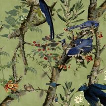Mind the Gap Wallpaper Birds Of Danube Wallpaper Panel WP20715