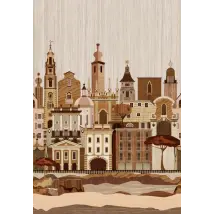 Mini Moderns Mural Italianate Mural MMPLS01MQ