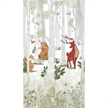 Grandeco Mural Animal Kingdom Mural A73301