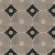 Kandola Wallpaper Starburst Flocked Wallpaper Crystalised  W1485/01/CRY