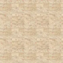 Andrew Martin Wallpaper Love Letter LL01-PARCHMENT
