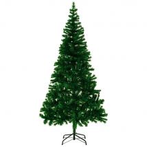 Casaria Kunstkerstboom - Kerstboom - 180cm met kerstverlichting