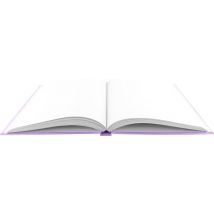 Kangaro dummyboek - A4 - pastel violet - 160 blanco pagina's - hard cover - K-5354