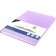 Kangaro dummyboek - A4 - pastel violet - 160 blanco pagina's - hard cover - K-5354