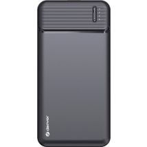 Denver Powerbank 30000 mAh - Mit Batterieanzeige - USB - Micro USB - Universal Powerbank für Apple iPhone / Samsung, u.a. - Schwarz - PBS30007