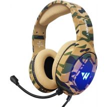 WINTORY M1 RGB Over-Ear Kopfhörer - Gaming Headset - mit Mikrofon für Nintendo Switch - PS4/PS5 - PC/Laptops - Xbox One - Camouflage
