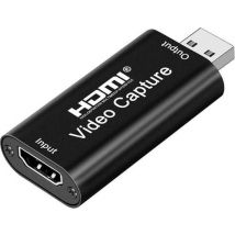 Capture Karte HDMI auf USB - Video Capture geeignet für PlayStation, Xbox, Nintendo, Windows, MAC - Game Capture EarKings