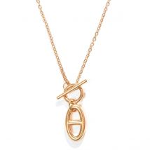 Laura Ferini Damen-Halskette Legato Gold - Gold-Anhänger-Halskette - 18K Gelbgold vergoldet - Halskette - Halskette - Schmuck - Accessoires - Damen-Halskette mit Anhänger