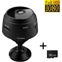 PuroTech - Smart Camera 300mAh -  Mini Kamera - WiFi 1080 HD - Inkl. 32GB SD Karte - Sicherheitskamera