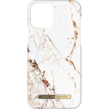 iDeal of Sweden Tasche passend für Apple iPhone 13 Pro - Kunststoffrückseite - Carrara Gold