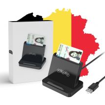 Foumt - ID Kartenleser - ID Kartenleser Belgien - EID Kartenleser - Ausweisleser - ID Leser - Windows/Mac/Linux - Belgien