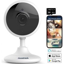 Housetrack Sicherheitskamera 1080P - IP-Überwachungskamera mit App - Wifi Sicherheitskamera - Smart Home - Kamera Sicherheit im Innenbereich