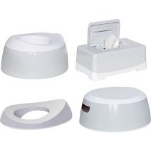 Luma Babycare Toilette Training Set - Hellgrau