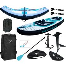 XQ Max Hydrofoil Set - bis zu 100 kg - 155x70x15 cm - Komplettset - Blau