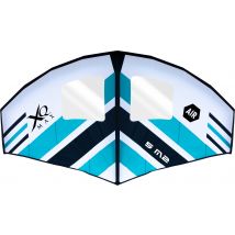 XQ Max Wing 5m2 - 345 cm breit 200 cm hoch - Mit Tragetasche - Blau/Weiß