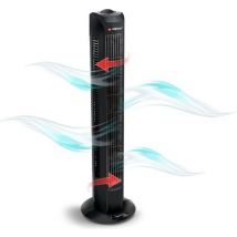 Ventilateur de colonne - Alpina - Ventilateur de tour - 3 niveaux - Oscillant - 45 watts