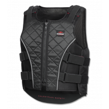 SWING P19 Body Protector with Zipper Kids Black/Grey Size M