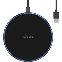 Nuvance - Wireless Charger 15W - Câble inclus - Chargeur sans fil - Chargeur rapide - iPhone et Samsung