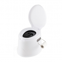 Coast camping toilet portable travel toilet portable with detachable bucket use white