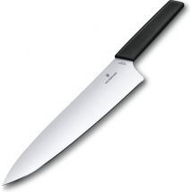 Couteau de chef Victorinox Swiss Modern - 25cm - acier inoxydable/PP Plastic - Noir