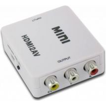 Garpex® HDMI To Tulip AV Converter - HDMI To RCA Composite Audio Video Cable Adapter