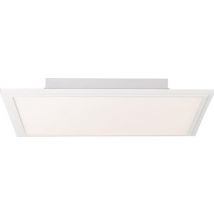 AEG lampe Merrie LED panneau de plafond 42x42cm RGB sable / blanc | 1x 32W LED intégré, (2600lm, 2700-6500K) | Echelle A ++ à E | Avec télécommande / dimmable en continu