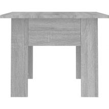 vidaXL Table basse-55x55x42-cm-particleboard-grey-sonoma-oak-coloured