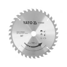 YATO Lame de scie circulaire Ø235 mm - 36T - diamètre intérieur 25.4 mm