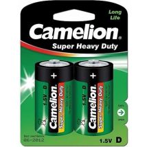 Piles Camelion D Super Heavy Duty - 2 pièces