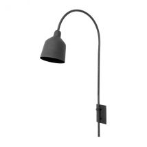 Nordal-collectie Wandlamp CITY mat zwart