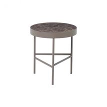 ferm LIVING-collectie Marmeren salontafel bruin 40cm