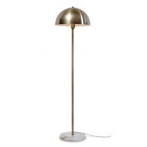 it's about RoMi-collectie Vloerlamp ijzer/marmer Toulouse wit/goud