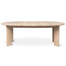 ferm LIVING-collectie Tafel Bevel verlengbaar x 2 - wit geolied