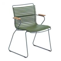 Houe-collectie CLICK armchair tuinstoel olive green