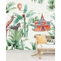 Creative Lab Amsterdam-collectie Jungle Circus behang Mural