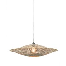 Good&Mojo-collectie Hanglamp Bali 87cm zwart/naturel L