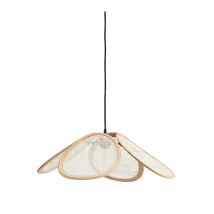 Madam Stoltz-collectie Hanglamp van rotan naturel