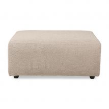 HKliving-collectie Jax bank element hocker boucle taupe