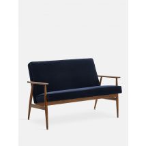 366 Concept FOX Sofa Velvet Indigo Donker Hout