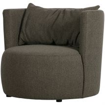 vtwonen-collectie Explore Fauteuil Boucle Bruin