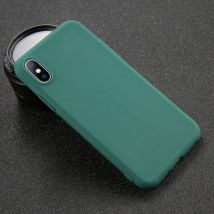USLION iPhone 5S Ultraslim Silicone Hoesje TPU Case Cover Groen